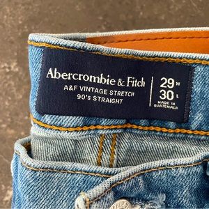 A&F Men’s Jeans/Vintage Stretch 90’s Straight
